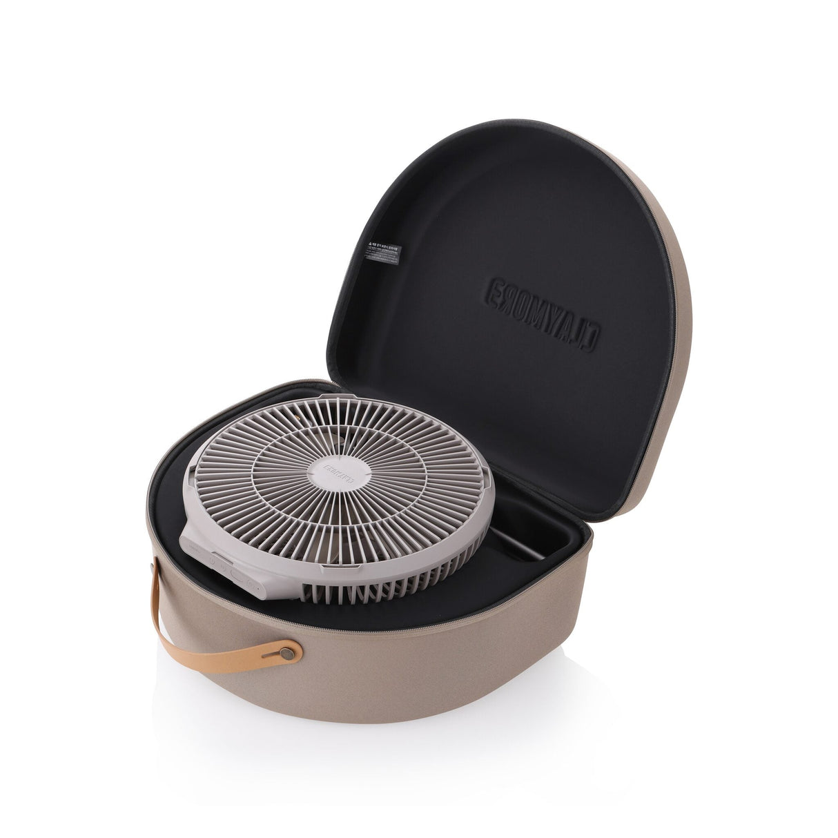 CLAYMORE V1500 CASE open with V1500 fan inside