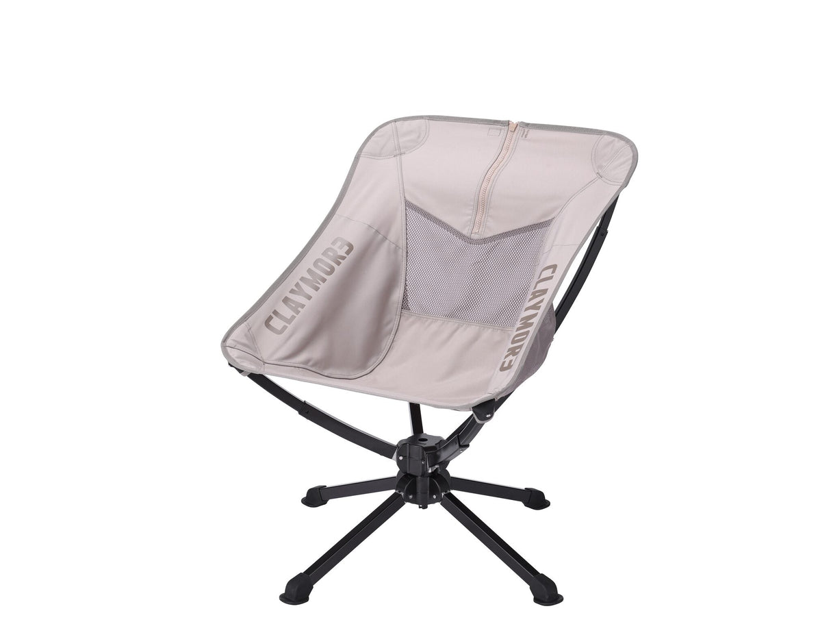 CLAYMORE Swivel Chair Small in tan