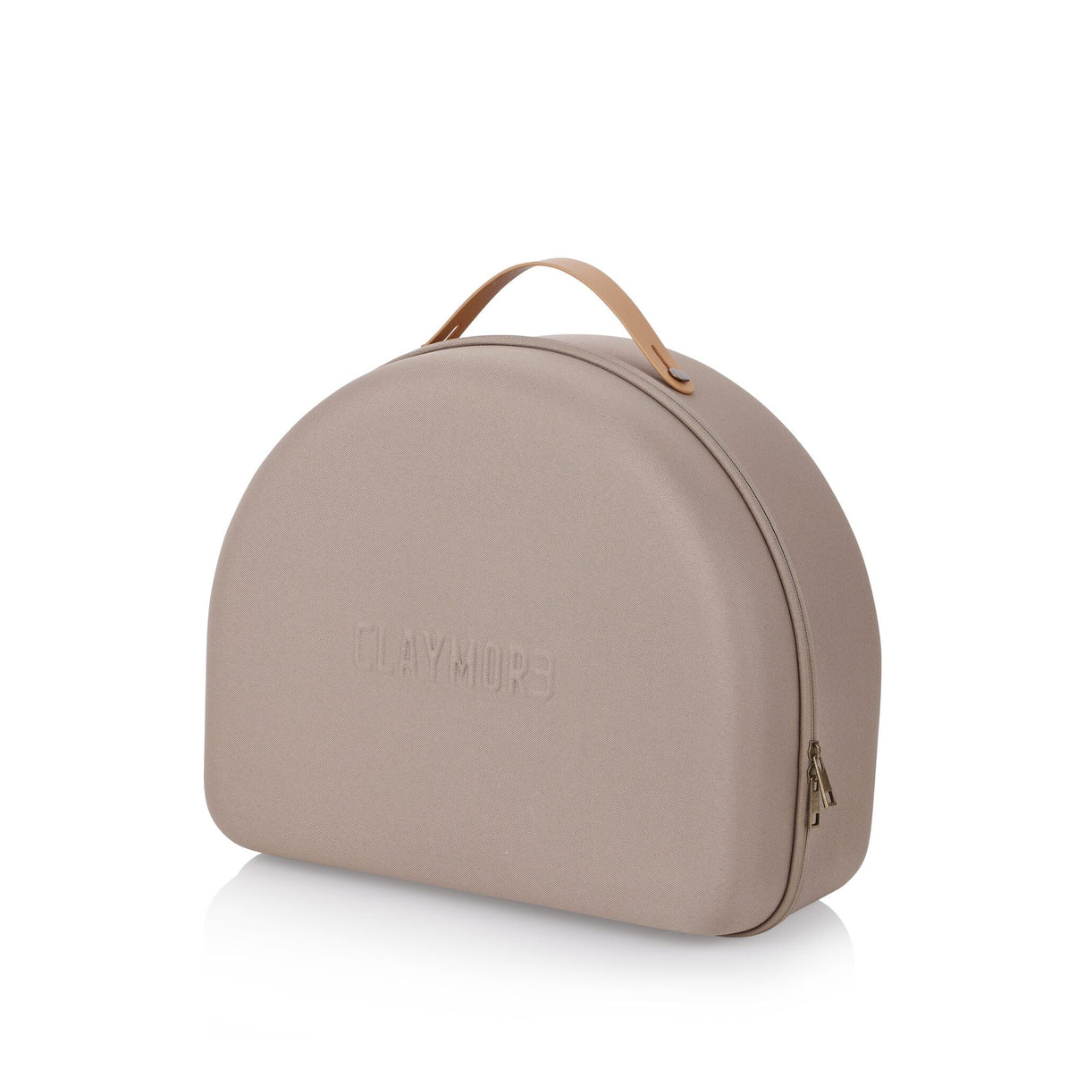 CLAYMORE V1500 CASE in tan, angled view